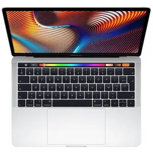 Apple MacBook Pro Core i5 (2019) 13.3', 1.4 GHz 256 Go 8 Go Intel Iris Plus Graphics 645, Argent - QWERTY - Espagnol pas cher
