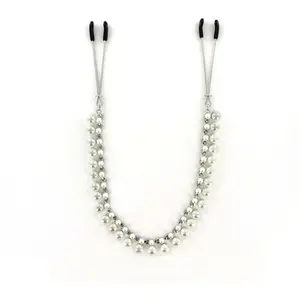 Midnight pearl chain clips pour tétons sportsheets ss520-33 pas cher