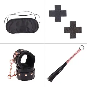 Sportsheets Kit BDSM 4 Pièces Simili Cuir BratVendu parrue-des-plaisirs