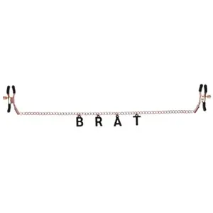 Sportsheets - Sex & Mischief Brat Charmed Nipple Clamps pas cher