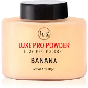 J.Cat Beauty, Poudre, J. CAT BEAUTY Luxe Pro Powder Banana (Banana) pas cher