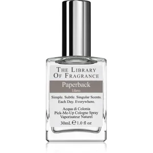The Library of Fragrance Paperback eau de cologne mixte 30 ml pas cher
