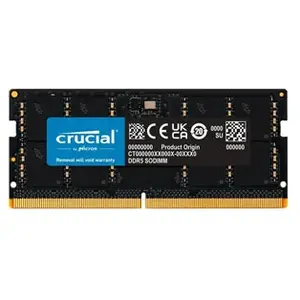 Comparateur de prix : Mémoires - CRUCIAL - SODIMM DDR5 PC5-44800 - 48Go / CL46 CT48G56C46S5