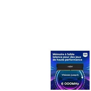 Comparateur de prix : RAM - CRUCIAL - CP2K16G64C38U5W - 32Go - DDR5 6400 - Dual Channel