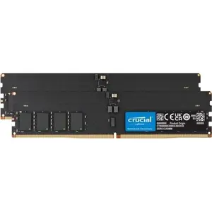 Crucial CT2K32G64C52CU5 Kit DDR5-6400 64 Go 2x32 Go CUDIMM CL52 pour P... pas cher