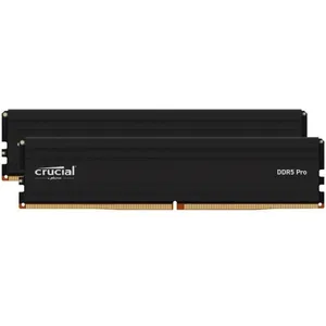 Comparateur de prix : CRUCIAL Mémoire RAM DDR5 PRO - Kit 128GB (2 x 64GO) - 5600 MT/s - CL46
