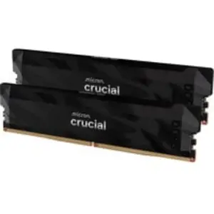 Comparateur de prix : Crucial Pro RAM DDR5 32Go Kit (2x16Go) 6400MHz CL32, Overclocking Gami...