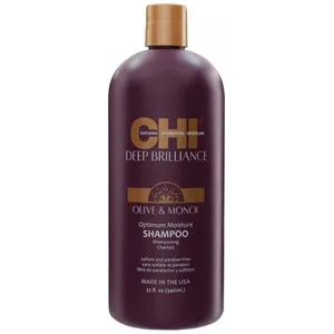Comparateur de prix : Farouk Chi Deep Brilliance Olive & Monoi optimum moisture shampoo 946 ml