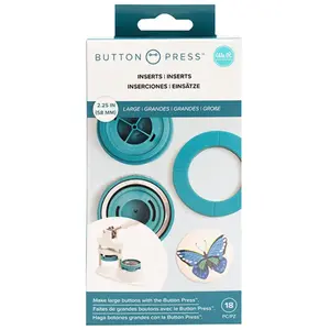 We R Memory Keepers Button Press Insert interchangeable Grand format 58 mmVendu parscrapmalin