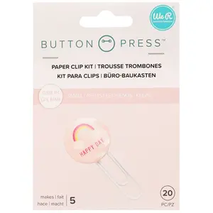 Comparateur de prix : We R Memory Keepers WR Button Press 5 Trombones 25mm, Makes 5