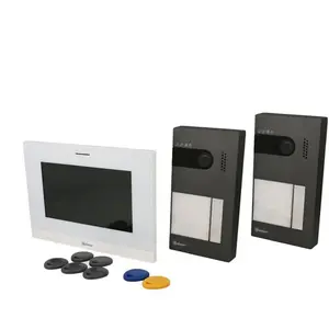 Kit visiophone GOLMAR Soul 7'' wifi 2 platines S5110-ART7W2PVendu parbis-electric