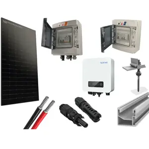 Comparateur de prix : bis-electric Kit 4 panneaux photovoltaïque pour tôle & fibrociment onduleur centralisé 2000Wc KIT-TO-OC4-OCNO