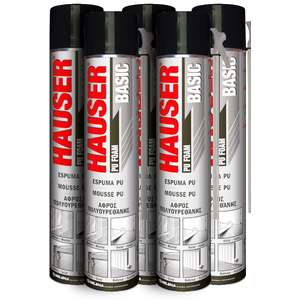 Quilosa - Mousse polyuréthane en bombe de 750ml avec canule - lot de 5 pas cher