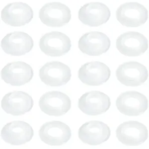 Illets à Frapper, Pour fixation bâche couverture de piscine, Plastique, Lot de 10 pièces Poolco pas cher