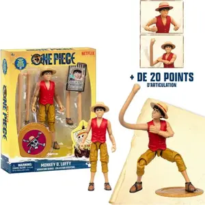 One Piece Netflix - Figurine Articulee -  Luffy pas cher