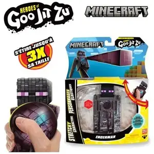Comparateur de prix : Goo Jit Zu Minecraft - Figurine Enderman 11 Cm