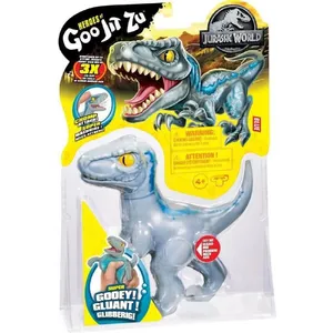 Goo Jit Zu Figurine Dino Blue Jurassic World MOOSE TOYS - 14 cm