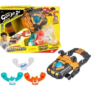 Comparateur de prix : Mega lanceur - Jeu de tir - HEROES OF GOO JIT ZU - 3 Goo Slingers