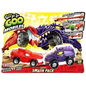 Comparateur de prix : Set de 2 voitures Goo Jit Zu Goo Mobiles Versus Modèle aléatoire