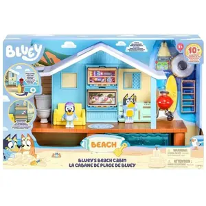 Figurine bluey la cabane de plage de bluey BLU0630996175514 pas cher