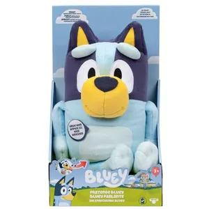 Comparateur de prix : Moose Toys Bluey - Peluche parlante 33 cm - Voix officielle - Musique du générique