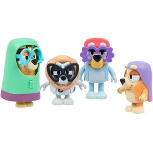 Bluey -grands-meres  -4 Figurines pas cher