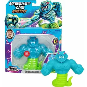 Figurine élastique - MRBEAST LAB - Goo Jit Zu - Cobra Panthère - 11 cm