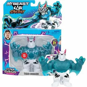 Comparateur de prix : Figurine élastique - MRBEAST LAB - Goo Jit Zu - Tigre Dragon - 11 cm