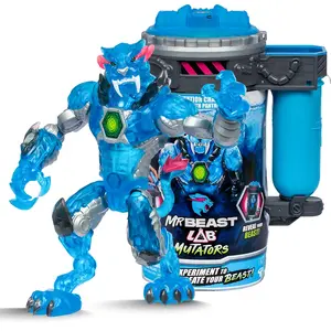 Comparateur de prix : Figurine Mr Beast Lab Mutators : Panthère Métallique - Moose Toys