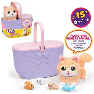 Moose Coffret de jeu Little Live Pets « Maman chaton » Surprise Kitten pas cher
