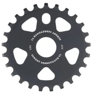 Pignon Sunday V2 25T en Aluminium 6061-T6 Noir pour VéloVendu paramazon