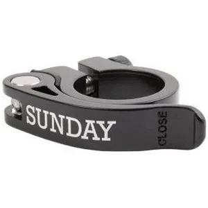 Collier de selle sunday quick release black