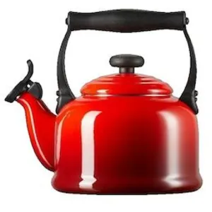 Le Creuset Bouilloire Tradition Cerise 2,1l Avec SifflementVendu paramazon