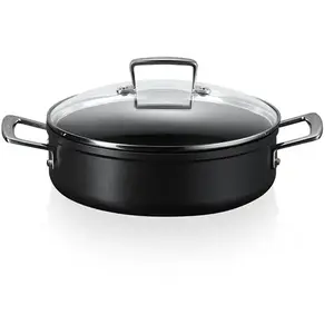 Comparateur de prix : Sauteuse LE CREUSET Rondeau 28 cm Les Forgées avec couvercle