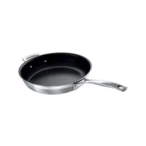 LE CREUSET MAGNETIK POÊLE SANS COUVERCLE DIAMÈTRE: 28 CM pas cher