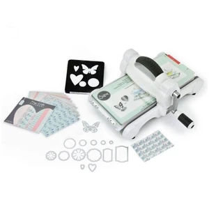 Sizzix de démarrage Big Shot (blanc et gris) (version britannique) ft MLH pas cher