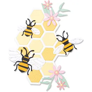 Sizzix Thinlits Die Ruche d'abeilles par Olivia Rose 11 pcsVendu paramazon
