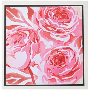 Sizzix Pochoirs superposables Pivoine 4 pcs