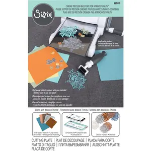 Comparateur de prix : Sizzix Plaque support de précision Chromée pour matrices Thinlits complexes
