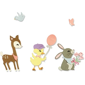 Sizzix Thinlits Die Set Bébés animaux - 5 pcs