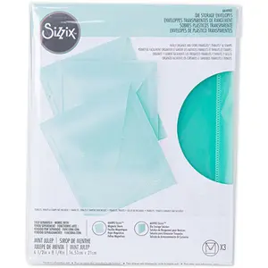 Sizzix Enveloppes de rangement pour matrices 16.51 x 21 cm 3 pcsVendu parscrapmalin