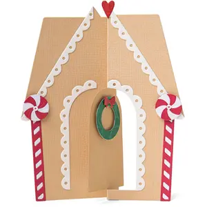 Thinlits Die set Card Gingerbread House 10 pcs