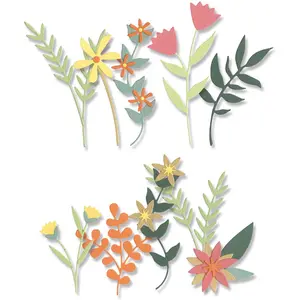 Thinlits Dies set Bouquet boho 16 pcsVendu paramazon