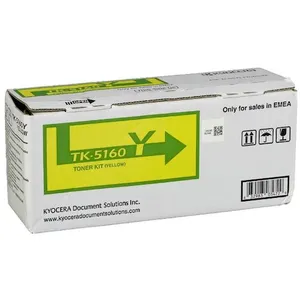 Comparateur de prix : KYOCERA TK 5160Y - Jaune - original - cartouche de toner - pour ECOSYS P7040cdn, P7040cdn/KL3