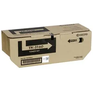Comparateur de prix : Toner noir KYOCERA TK-3160 ECOSYS P3045 - 2 ans de garantie