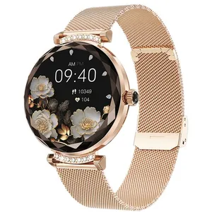 TIDUCEL Montre connectée Fine femme Smartwatch appel Bluetooth écran A... pas cher