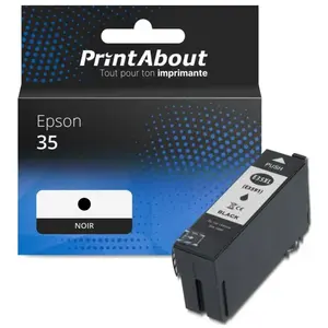 Comparateur de prix : PrintAbout Cartouche compatible Epson 35 (C13T35814010) - Noir