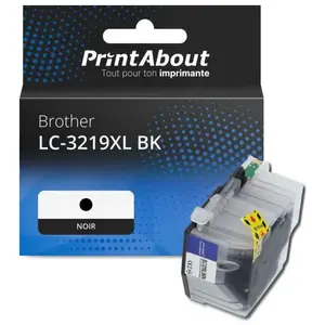 Comparateur de prix : PrintAbout Cartouche compatible Brother LC-3219XL BK - Noir - Grande capacité