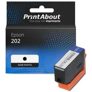 Comparateur de prix : PrintAbout Cartouche compatible Epson 202 (C13T02F14010) - Noir photo