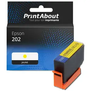 Comparateur de prix : PrintAbout Cartouche compatible Epson 202 (C13T02F44010) - Jaune